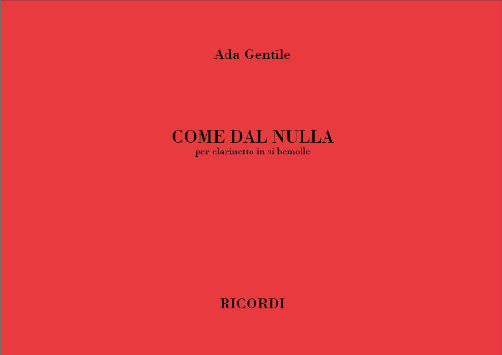 Come Dal Nulla